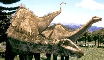 Le Diplodocus du documentaire 'Sur La Terre Des Dinosaures'