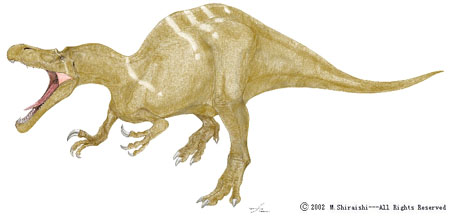 Reconstitution de 'Suchomimus'